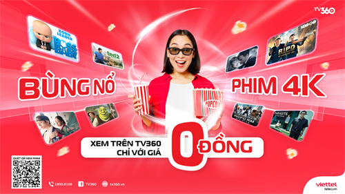 Viettel ra mắt dịch vụ xem phim 4K cho mạng 5G