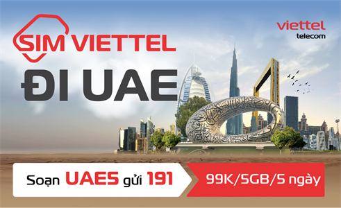 Nghỉ lễ Quốc khánh 2/9, Viettel tặng data Roaming miễn phí cho khách hàng đi Hàn Quốc, UAE