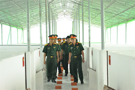 Trung đoàn 4, Sư đoàn 5 khánh thành khu chăn nuôi tập trung