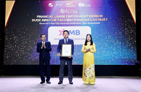 MB nhận “cú đúp” giải thưởng tại IR Awards 2024