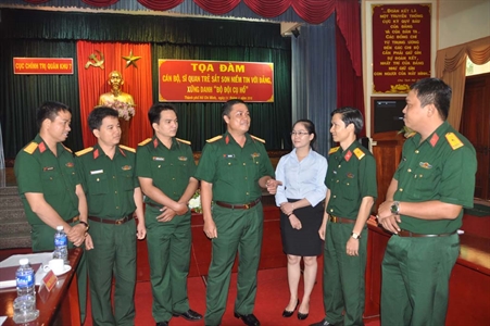 Dấu ấn 5 năm thực hiện Chỉ thị 03 ở Đảng bộ Cục Chính trị Quân khu
Kỳ 1: CHẶT CHẼ, CỤ THỂ Ở TỪNG CHI BỘ