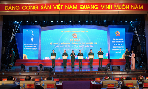 Viettel nhận “cú đúp” xuất sắc tại Hội thi Chủ tịch Công đoàn cơ sở giỏi cấp toàn quân năm 2024