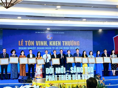 TPHCM tôn vinh doanh nghiệp, doanh nhân tiêu biểu năm 2024