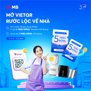 MB ưu đãi riêng cho khách hàng tiểu thương mới