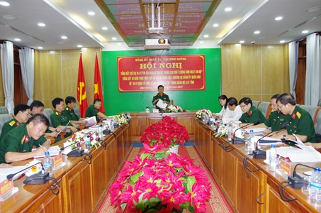 Đảng ủy Quân sự tỉnh Bình Dương: Tổng kết 10 năm thực hiện Chỉ thị 235 của Thường vụ Đảng ủy Quân khu