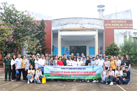 Công ty Đông Hải tổ chức nhiều hoạt động về nguồn ở huyện Cần Giờ