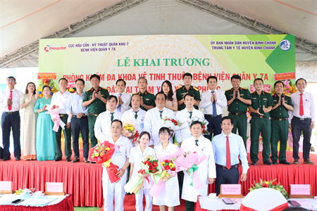 Bệnh viện Quân y 7A phối hợp khai trương Phòng khám đa khoa vệ tinh