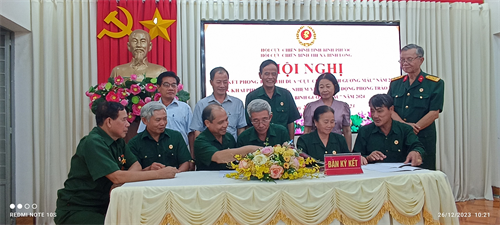 Chi hội Cựu chiến binh ấp Sóc Bưng: Vận động và kết nạp 100% quân nhân hoàn thành nghĩa vụ xuất ngũ về địa phương vào Hội