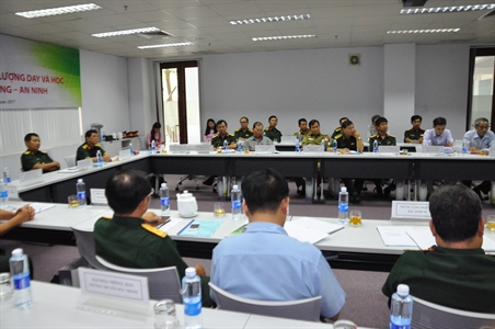 ​Trường Đại học Tôn Đức Thắng hội thảo “Các giải pháp để nâng cao chất lượng dạy và học môn quốc phòng – an ninh”