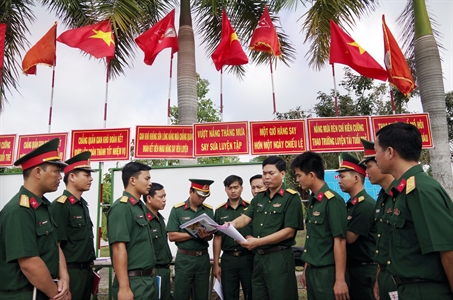 LLVT Long An: Tăng cường giáo dục quản lý kỷ luật