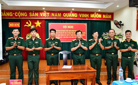 Đội K70 triển khai nhiệm vụ đợt 1, giai đoạn XXIV (mùa khô 2024-2025)