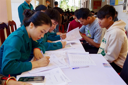 Huyện Tân Châu, tỉnh Tây Ninh tổ chức khám sức khỏe công dân nhập ngũ và thực hiện nghĩa vụ Công an Nhân dân năm 2025