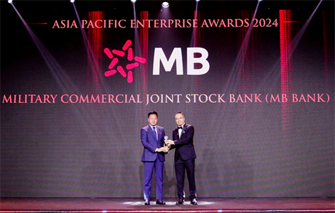 MB - “Doanh nghiệp xuất sắc châu Á” năm 2024 (APEA)