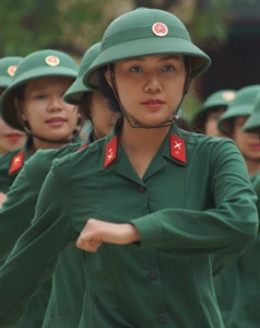 “Tôi yêu màu xanh quân phục”