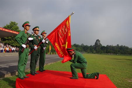 Sư đoàn 9, Quân đoàn 4: tổ chức lễ tuyên thệ chiến sĩ mới năm 2017