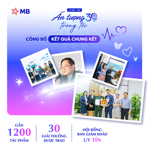 Công bố kết quả cuộc thi ấn tượng MB trong tôi 2024