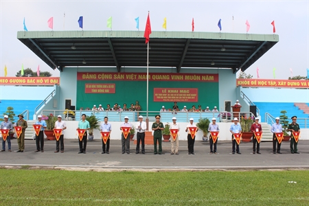 Hội thao Giáo dục quốc phòng, an ninh cho học viên