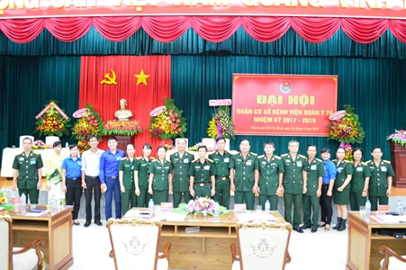Đoàn cơ sở Bệnh viện Quân y 7A: Đại hội nhiệm kỳ 2017 – 2019