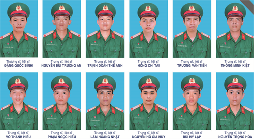 Truy tặng Huân chương Bảo vệ Tổ quốc hạng Ba cho 12 liệt sĩ hy sinh trong thực hiện nhiệm vụ diễn tập