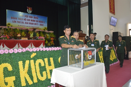 Sư đoàn 9, Quân đoàn 4: Đại hội Đoàn TNCS Hồ Chí Minh, nhiệm kỳ 2017 - 2022