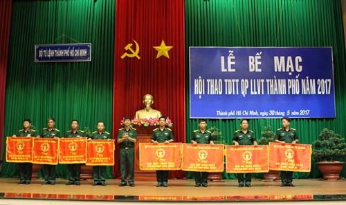 Lực lượng vũ trang Quận 9: Đạt kết quả cao trong hội thao