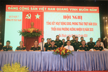 Công ty Tây Nam hoàn thành tốt nhiệm vụ năm 2024