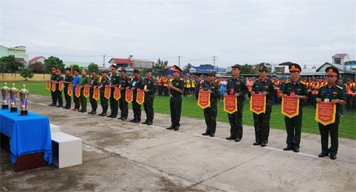 Bộ CHQS tỉnh Long An tổ chức thi đấu thể dục thể thao kỷ niệm 80 năm ngày thành lập Quân đội Nhân dân Việt Nam