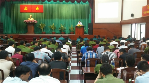 250 cán bộ, chiến sĩ LLVT Quận 11 được bồi dưỡng công tác dân vận