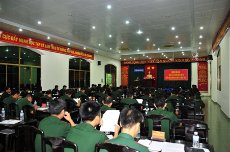 Ban Thanh niên Bộ Tư lệnh TP.HCM giao ban công tác Đoàn và phong trào thanh niên quý II/2017