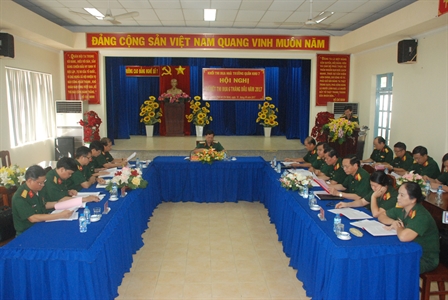 Khối thi đua các nhà trường Quân khu sơ kết phong trào TĐQT 6 tháng đầu năm 2017