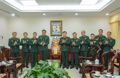 Bộ Tư lệnh Quân khu 7 chúc Tết các cơ quan, đơn vị tại Thủ đô Hà Nội