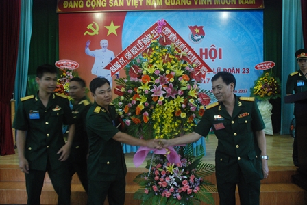 Lữ đoàn 23: Đại hội Đoàn cơ sở nhiệm kỳ 2017 - 2022