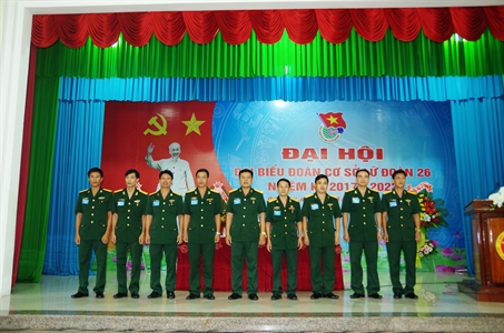 Đoàn cơ sở Lữ đoàn 26 tổ chức Đại hội đại biểu nhiệm kỳ 2017 - 2022