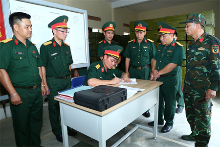 Trung đoàn 271 chuẩn bị tốt về mọi mặt cho nhiệm vụ huấn luyện chiến sĩ mới năm 2025