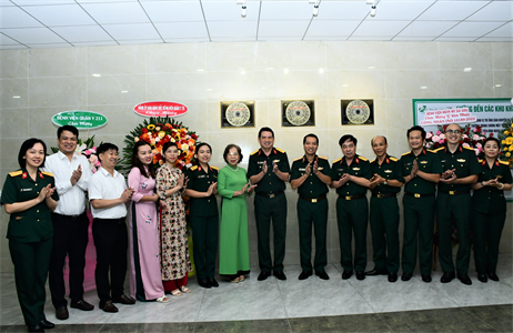 Bệnh viện Quân y 175 hướng tới quần thể y học quân sự đa năng, hiện đại