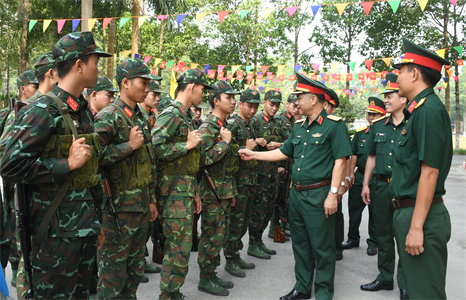 Đón xuân mới, sẵn sàng chiến đấu cao