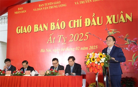 Báo chí phải phát triển tương xứng, khơi dậy tinh thần tự cường, vươn mình cùng dân tộc