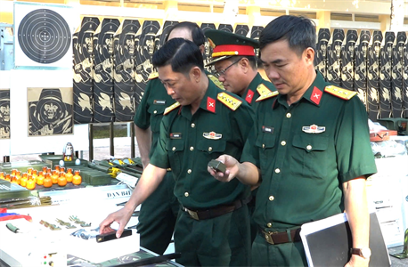 Trung đoàn 6, Bộ CHQS tỉnh Bình Dương: Chuẩn bị đầy đủ vật chất, học cụ trước mùa huấn luyện