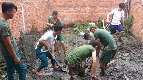 Xử lý vật liệu nổ ở huyện Nhà Bè