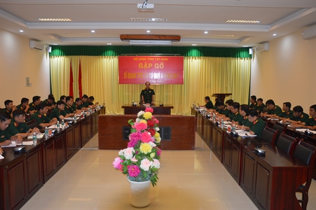 Bộ chỉ huy quân sự Tây Ninh gặp gỡ sĩ quan trẻ ưu tú