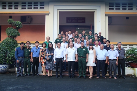 Cục Chính trị Quân khu tiếp Đoàn Cựu chiến binh Đài tiếng nói Việt Nam