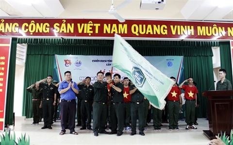 Xuất quân chương trình “Em học làm chiến sĩ Bộ đội Biên phòng”