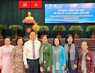 Gặp mặt 300 nữ cựu tù cách mạng tiêu biểu tại TPHCM