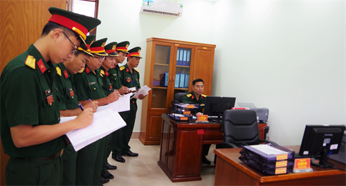 Bộ CHQS tỉnh Long An tổ chức Hội thi mô hình "5S"