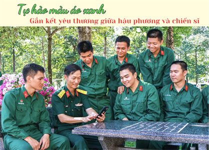 Gắn kết yêu thương giữa hậu phương và chiến sĩ