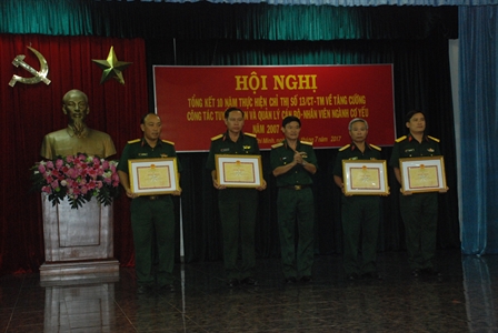 Quân khu 7 tổng kết 10 năm thực hiện công tác tuyển chọn và quản lý cán bộ, nhân viên ngành cơ yếu