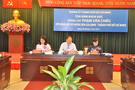 Tọa đàm khoa học về đồng chí Phạm Văn Chiêu