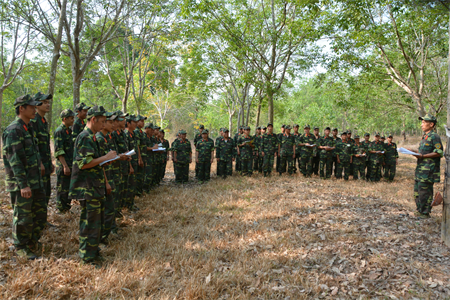 Trên thao trường “Thần tốc - Quyết thắng”