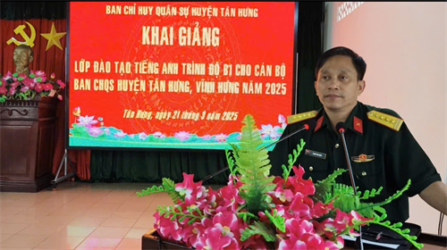 Khai giảng lớp đào đạo, bồi dưỡng tiếng Anh trình độ B1