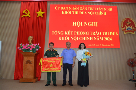 Khối thi đua các cơ quan Nội chính tỉnh Tây Ninh tổng kết phong trào thi đua Quyết thắng năm 2024